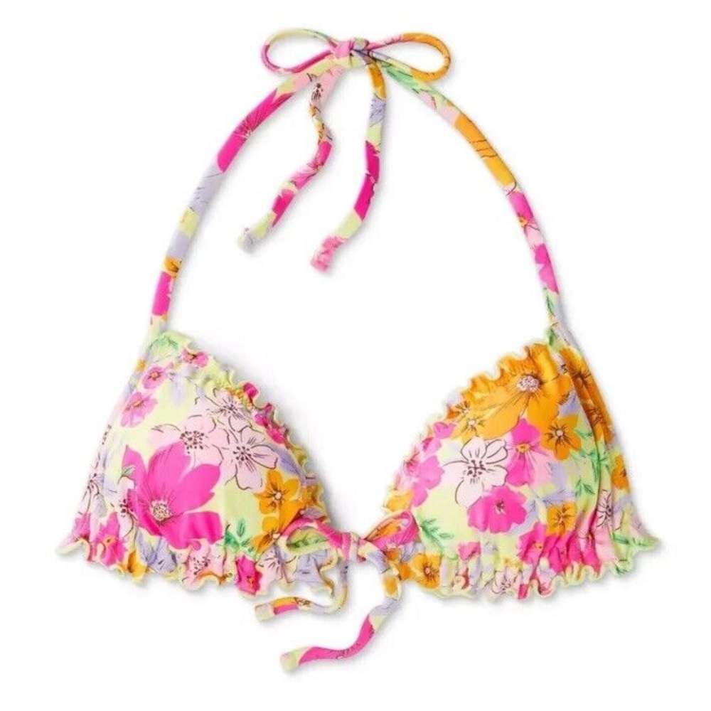 Floral Bikini Top